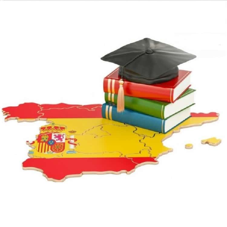 در اسپانیا کاور - تحصیل در اسپانیا
