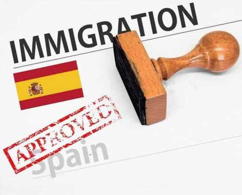کاور مهاجرت به اسپانیا