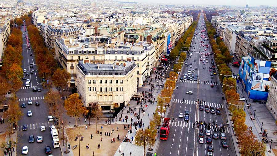 Paris France2 - بهترین کشور های توریستی در جهان